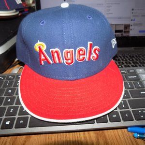 NEW ERA CALIFORNIA ANGELS FITTED CAP SIZE 7 1/2